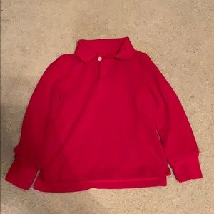 Never worn! Long sleeve red gap collared shirt!